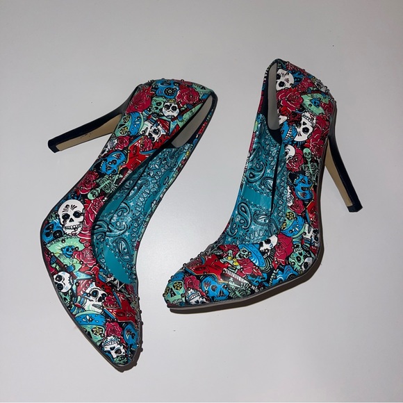 Candy skull heels - Picture 4 of 10